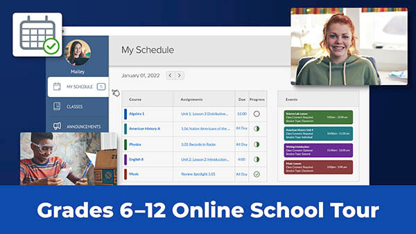 6-12 Online School Tour